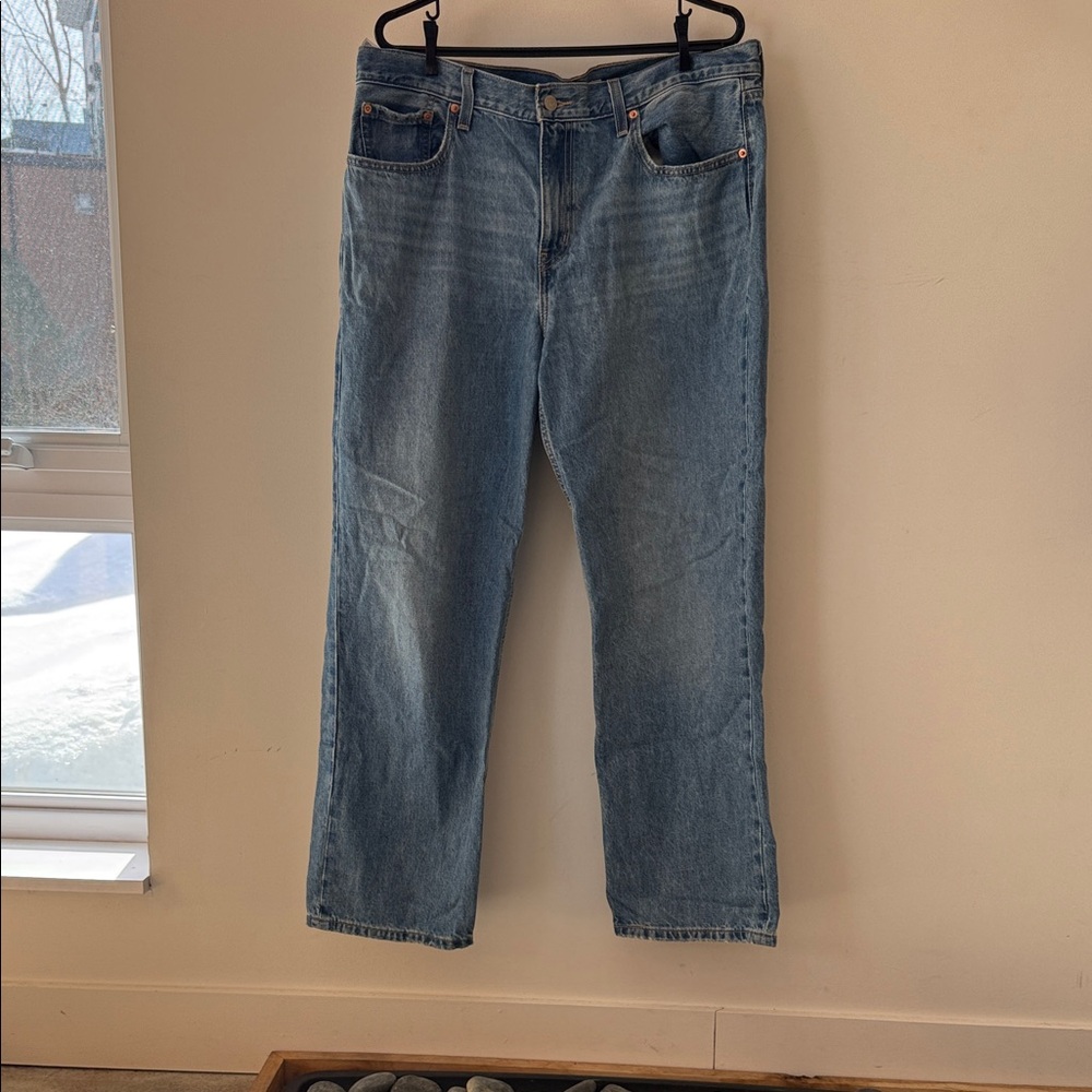 Levi's Light Blue Straight Jeans